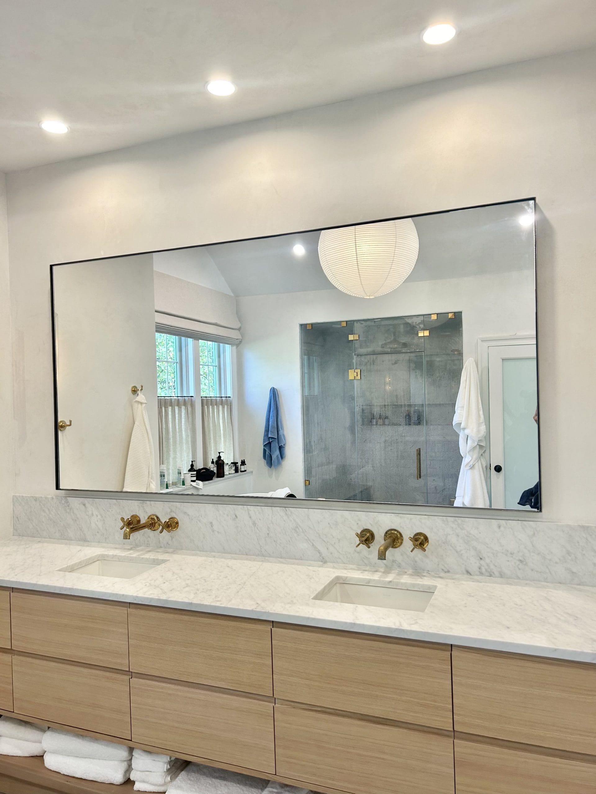 Custom Mirror Set in Frame
