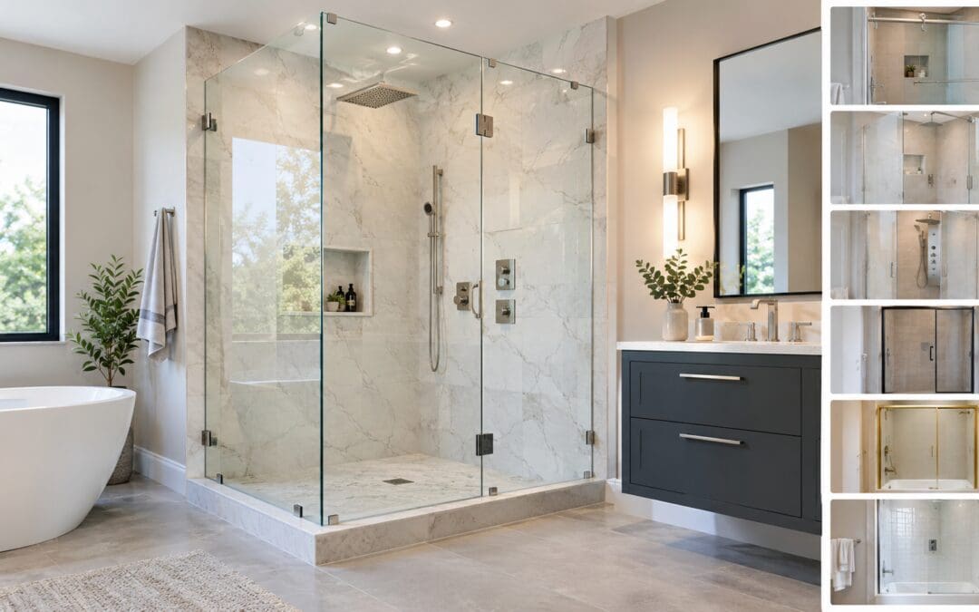 Transform Your Bathroom with Custom Frameless Glass Shower Doors