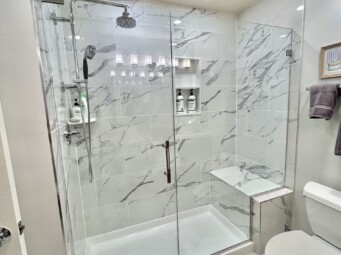 Frameless Door-Panel with Low Iron Glass