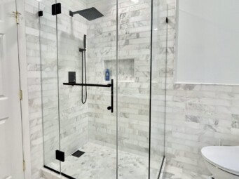 Frameless Shower Door in Potomac