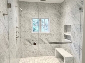 Shower Door with Premium Hardware